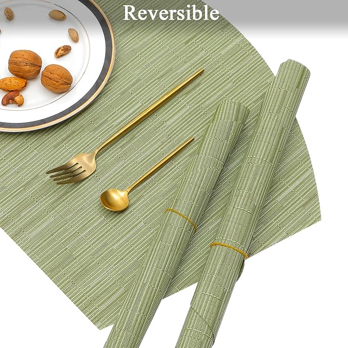 SHACOS Large Size Wedge Shape Placemats - Image 5