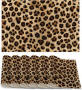 Leopard Skin Texture Placemats Set of 6, Placemats Washable Kitchen Dining by ZTHLL