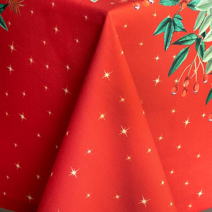 Maison d' Hermine Table Cloth Rectangle Table 100% Cotton 70 x 90 Inches Fall - Image 9