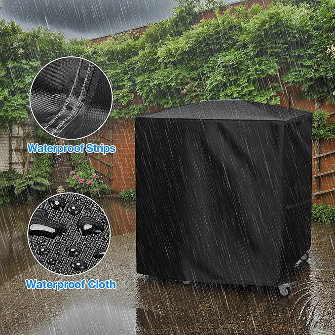 Grill Cover for Blackstone Model 8003 E-Series 22" Electric Tabletop Griddle - Image 4