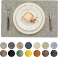 Romanstile Vinyl Placemats Set of 4-12 X 17 Inch by Romanstile