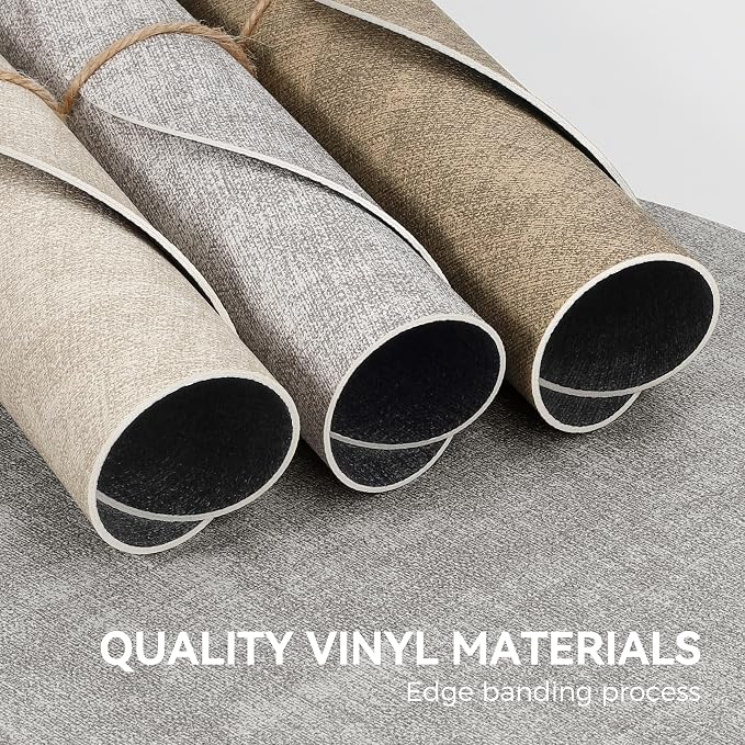 13" Round Placemats Set of 6, NCUE Dual-Sided Faux Leather Heat Resistant Table - Image 5