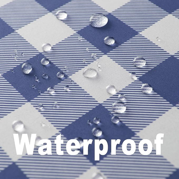 Waterproof Plaid Tablecloth Fabric - Image 3