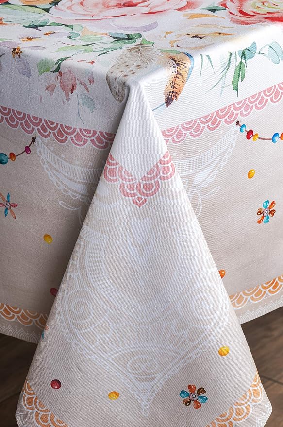 Maison d' Hermine Table Cloth Rectangle Table 100% Cotton 54 x 72 Inches - Image 9