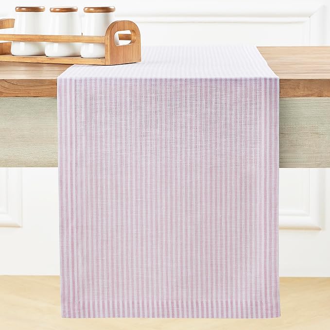 Solino Home Linen Table Runner 108 Inches Long by SolinoHome