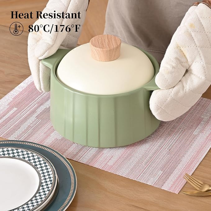 Leetaltree Misty Rose Placemats Set of 6 - Image 4