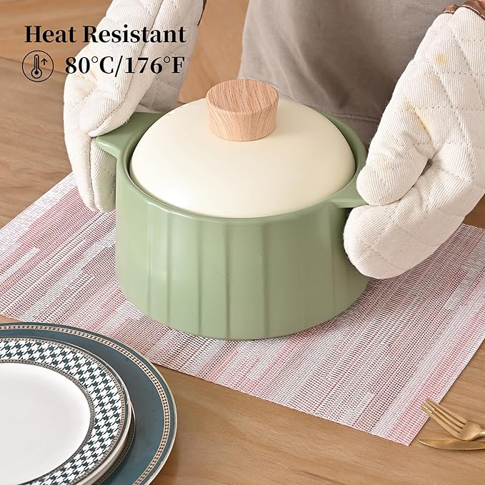 Leetaltree Misty Rose Placemats Set of 4 - Image 4