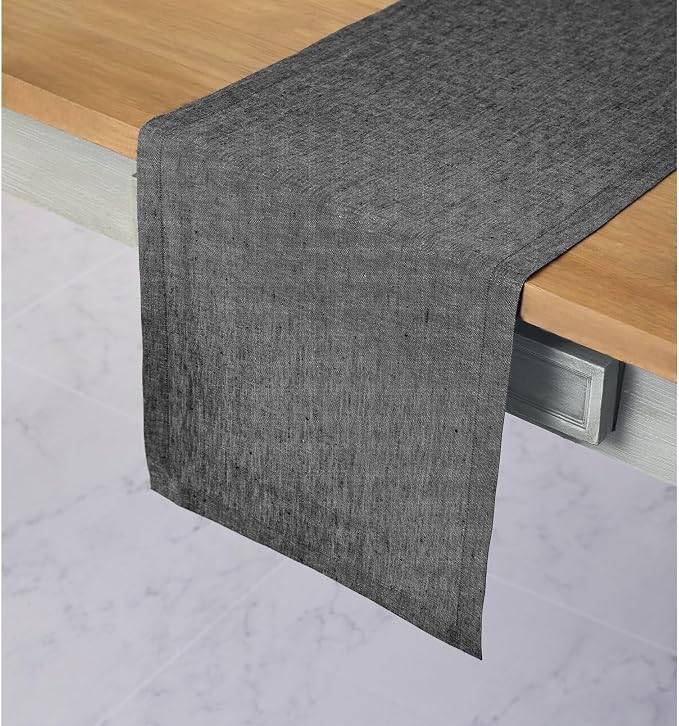 Solino Home Linen Table Runner 90 Inches Long by SolinoHome