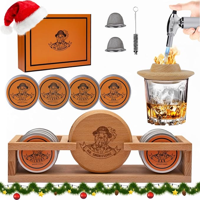 Cocktail Smoker Kit | Whiskey Smoker Kit | Bourbon Smoker kit | Old Fashioned by MrSmokesome