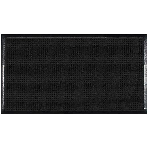 Guardian WaterGuard Indoor/Outdoor Wiper Scraper Floor Mat, Rubber/Nylon - Image 2