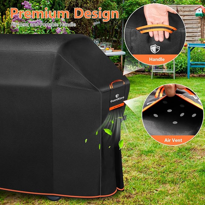 52" Grill Cover for Weber Spirit 200 and 300 Series Outdoor Gas Grills - Image 7
