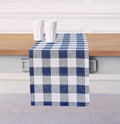 Solino Home Linen Checkered Table Runner 108 Inches Long by SolinoHome