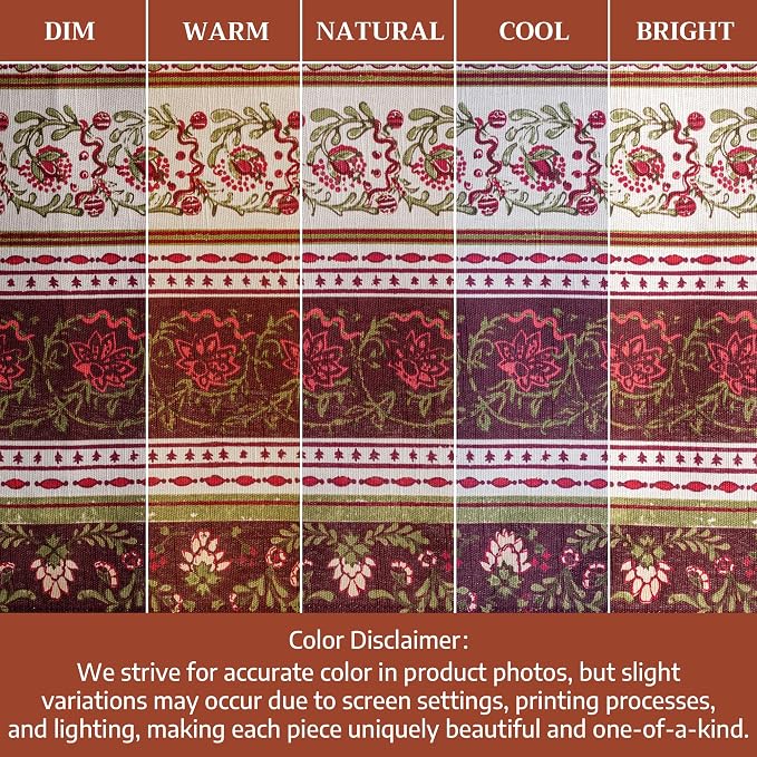 Maison d' Hermine Table Cloth Rectangle Table 100% Cotton 60 x 108 Inches Fall - Image 6