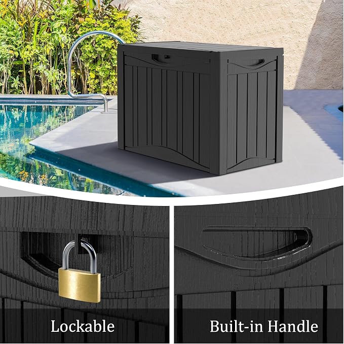 45 Gallon Waterproof Deck Storage Box - Image 5