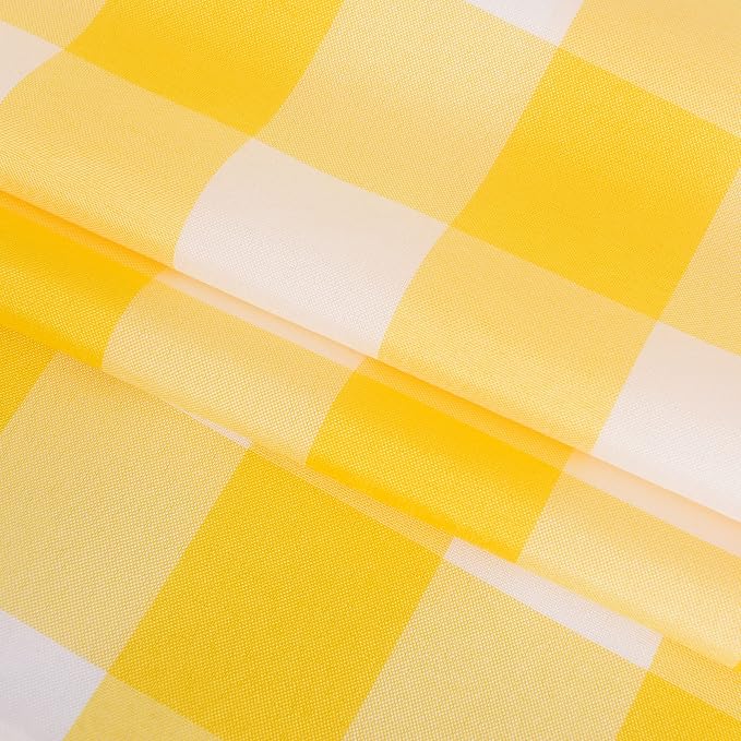 Cupuamon 2 Pack Waterproof Polyester Fabic Rectangle Checkered - Image 6