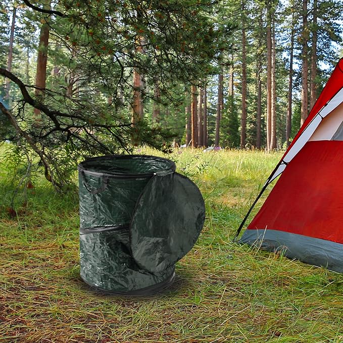 29.5-Gallon Pop Up Outdoor Garbage Can - Image 5
