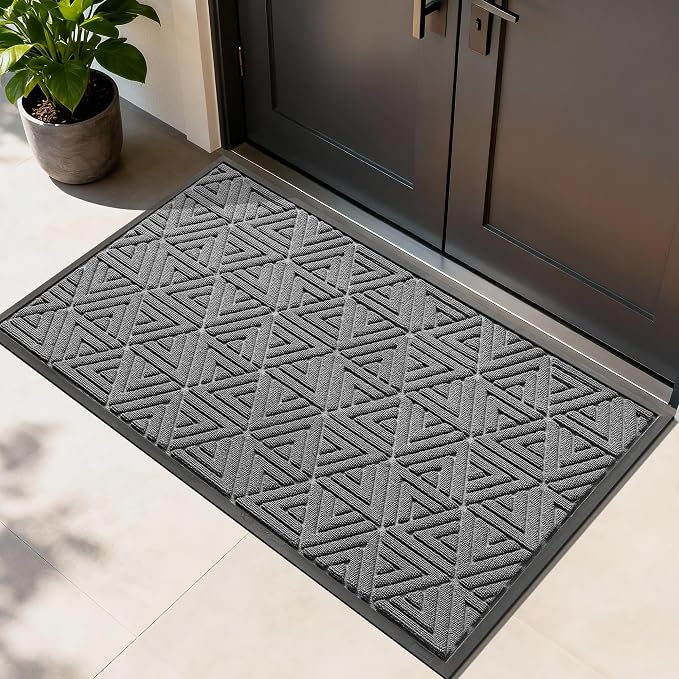 Yimobra Extra Large Door Mat 60x36, All-Weather Waterproof Non-Slip Welcome by Yimobra