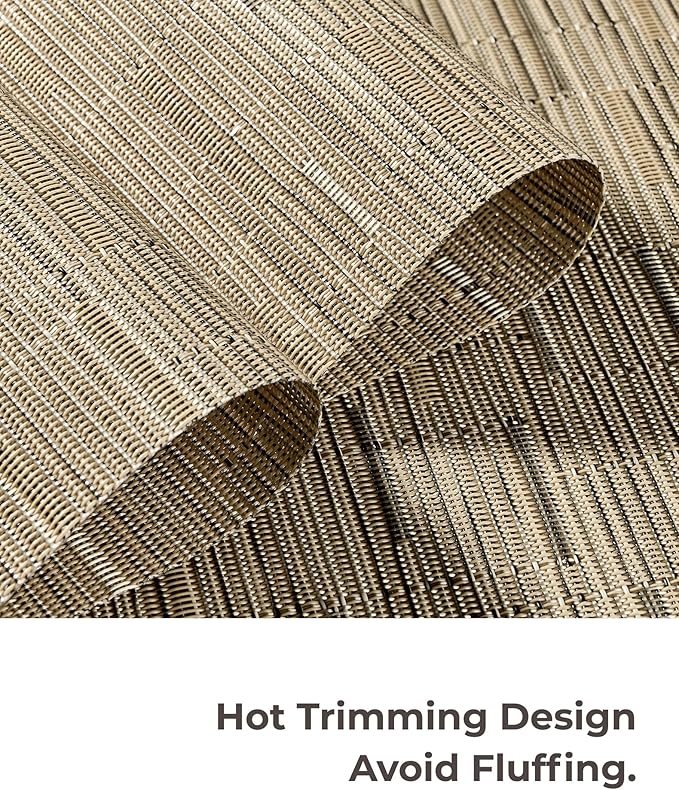 Leetaltree Light Brown Placemats Set of 6 - Image 7