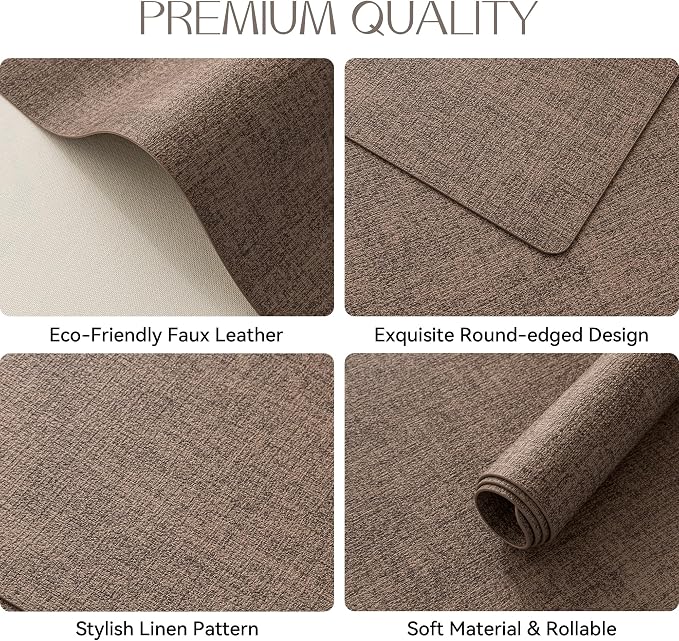 Romanstile Vinyl Placemats Set of 8-12 X 17 Inch - Image 5