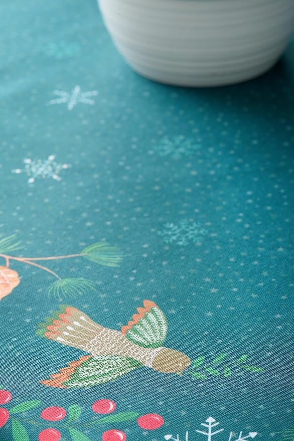 Maison d' Hermine Table Cloth Rectangle Table 100% Cotton 60 x 120 Inches Fall - Image 9