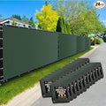 Xpose Safety Privacy Fence Screen 8’ x 50’ – Heavy Duty Green Mesh by XposeSafety