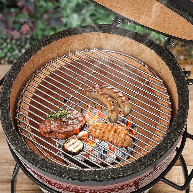 onlyfire Charcoal Ash Basket for Minimax Big Green Egg, Stainless Steel Grill - Image 7