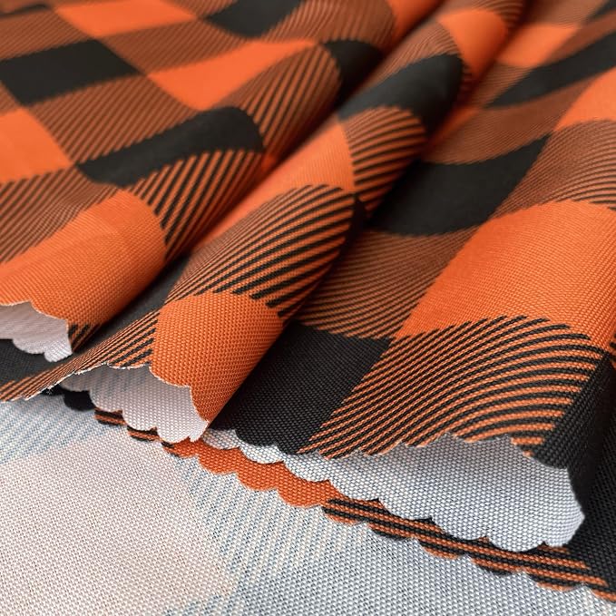Classic Gingham Buffalo Tablecloth Fabric - Image 2