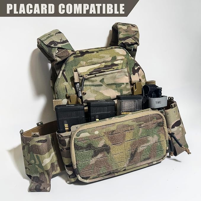 LPPC V.2 Tactical Vest, Low-Profile Vest, Placard Compatible, Made from 1000D - Image 3