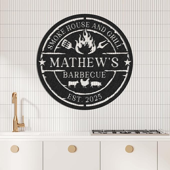 Personalized BBQ Sign - Image 3