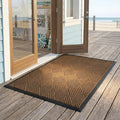 Ecomills Deluxe Diamond Entrance Door Mat, Large Heavy Duty Absorbent Rubber Rug by Ecomills
