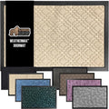 GORILLA GRIP 100% Waterproof All-Season WeatherMax Doormat 35x23, US Designed by GorillaGrip