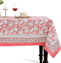 CPC Tablecloth 100% Cotton 70x118 Inch Indian Block Print Rectangle Table Cover by COTTONPRINTCLUB