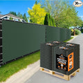 Xpose Safety Privacy Fence Screen 5’ x 50’ – Heavy Duty Green Mesh by XposeSafety