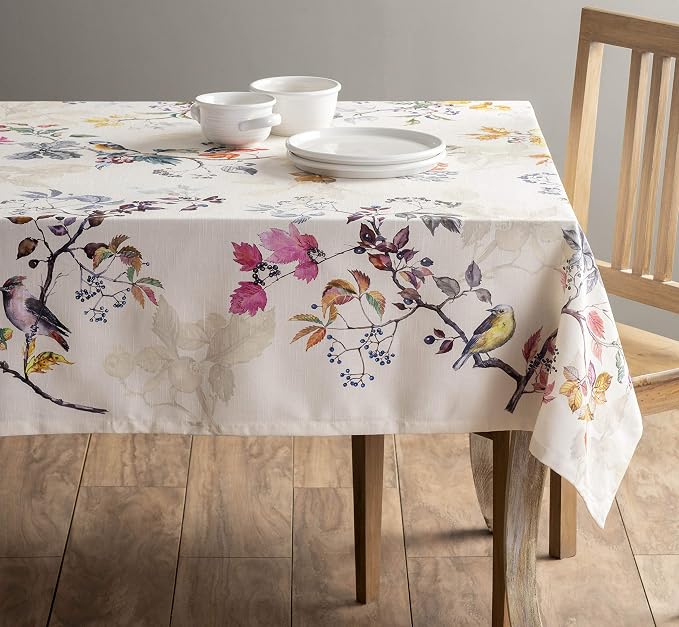Maison d' Hermine Table Cloth Rectangle Table 100% Cotton 60 x 120 Inches Fall - Image 7