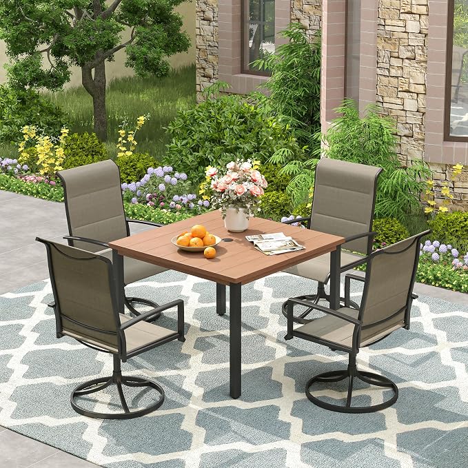 VICLLAX Outdoor Patio Dining Table - Image 2