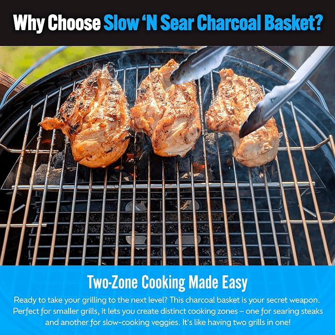 SnS Grills Slow ‘N Sear Charcoal Inserts - Image 6
