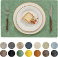 Romanstile Vinyl Placemats Set of 6-12 X 17 Inch by Romanstile