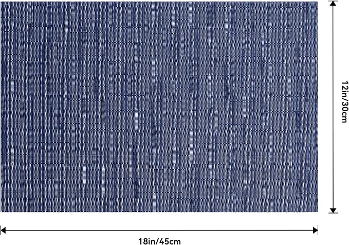 Leetaltree Blue Placemats Set of 6 - Image 9