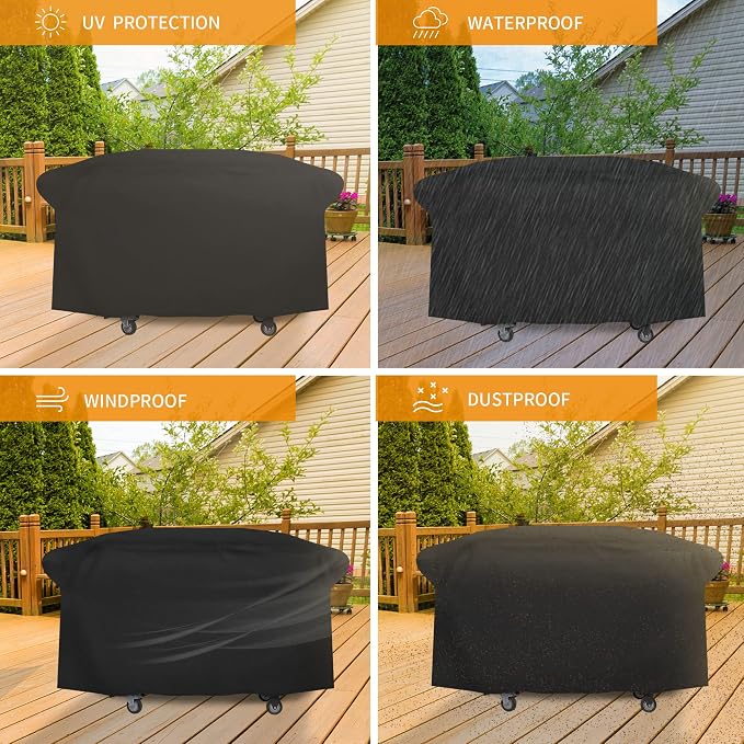 iCOVER Griddle Cover for Blackstone 28" ProSeries Griddles 600D Heavy Duty - Image 6