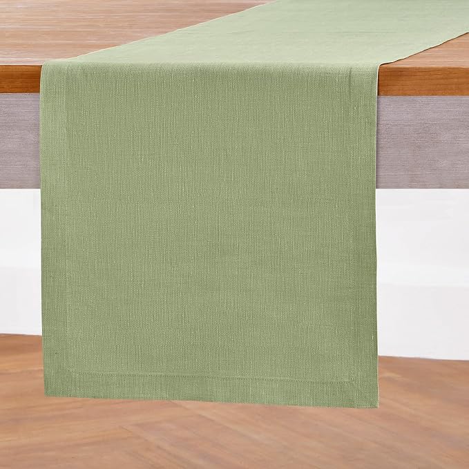 Solino Home Linen Table Runner 72 Inches Long by SolinoHome