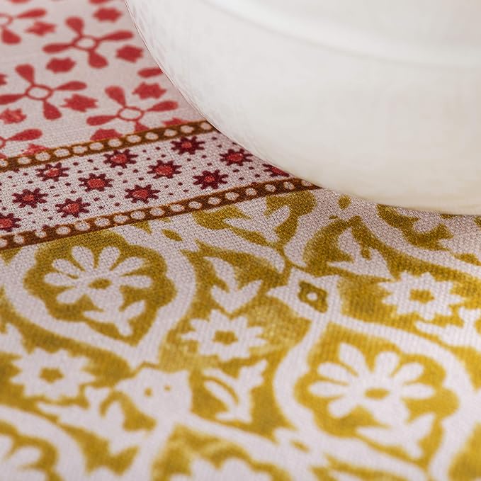 Maison d' Hermine Table Cloth Round Table 100% Cotton 63 Inches Tablecloth - Image 9