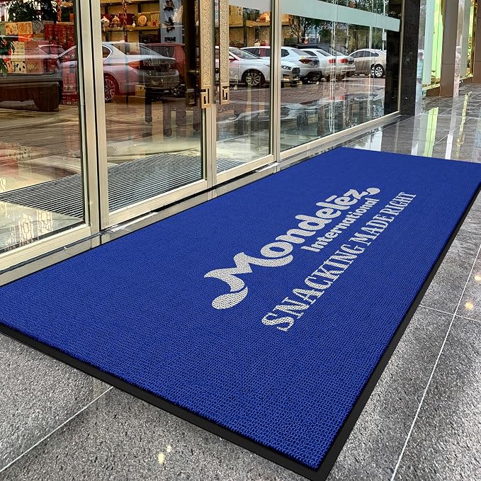 ALLEVI Custom Door Mat Commercial Grade Area Rugs Entryway Carpets Personalized by ALLEVIDM
