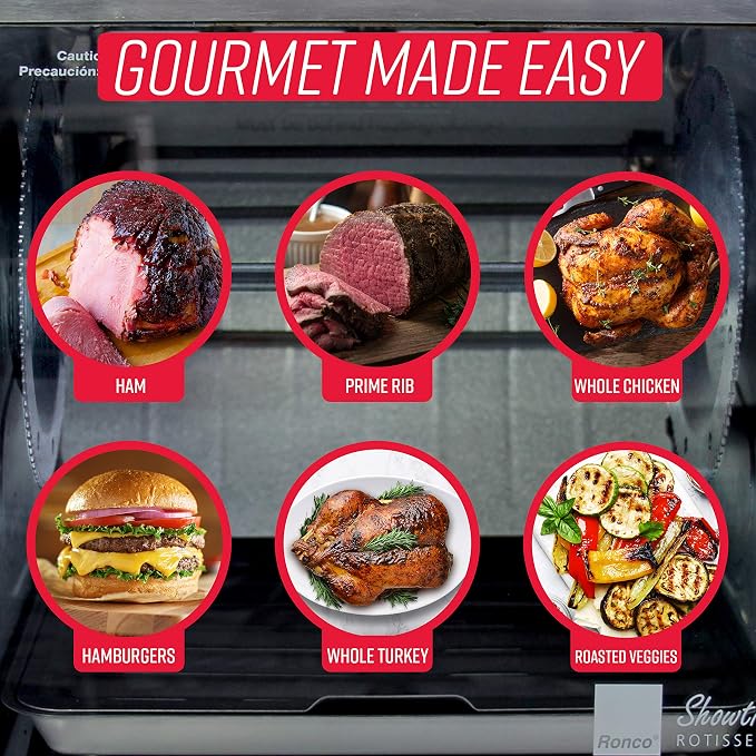 Ronco Modern Rotisserie Oven, Large Capacity Countertop Oven, Easy-to-Use - Image 6
