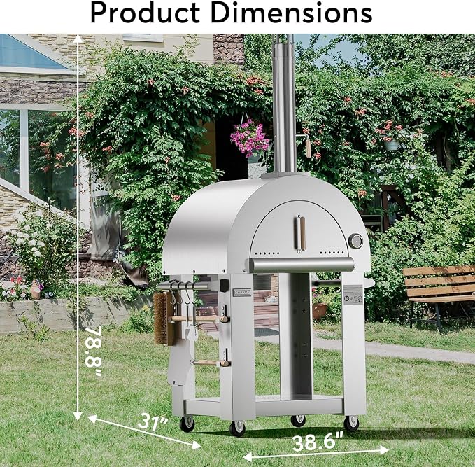 Pizza Oven, wood fire pizza oven - Image 7