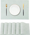 Leetaltree Mint Cream Placemats Set of 6 by Leetaltree-ArtatEveryTable