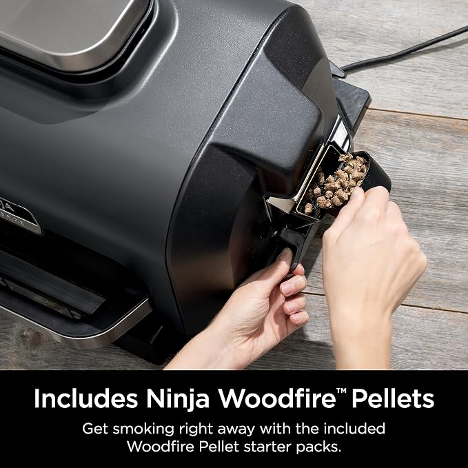 Ninja | Grill & Smoker | Outdoor Woodfire Pro XL | 4 in 1 Grill, BBQ Smoker - Image 10