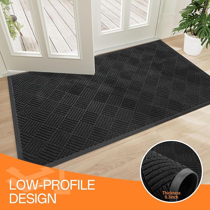 Indoor Outdoor Door Mat, 6’x 4' Doormat - Image 6