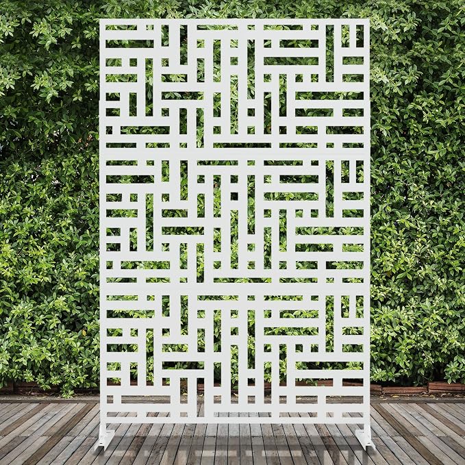 Elevens Free Decorative Privacy Screen by Unknown