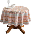 Maison d' Hermine Table Cloth Round Table 100% Cotton 69 Inches Fall Tablecloth by MaisondHermine