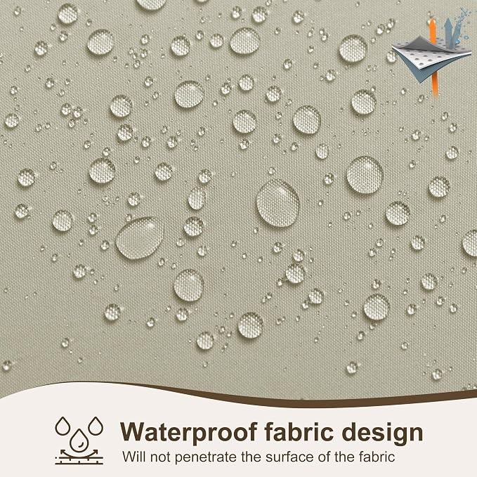 HolidayIdeas Waterproof Patio Outdoor Curtains - Image 5